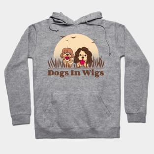 Dogs In Wigs Hoodie